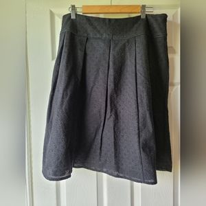 Talbots Black Skirt